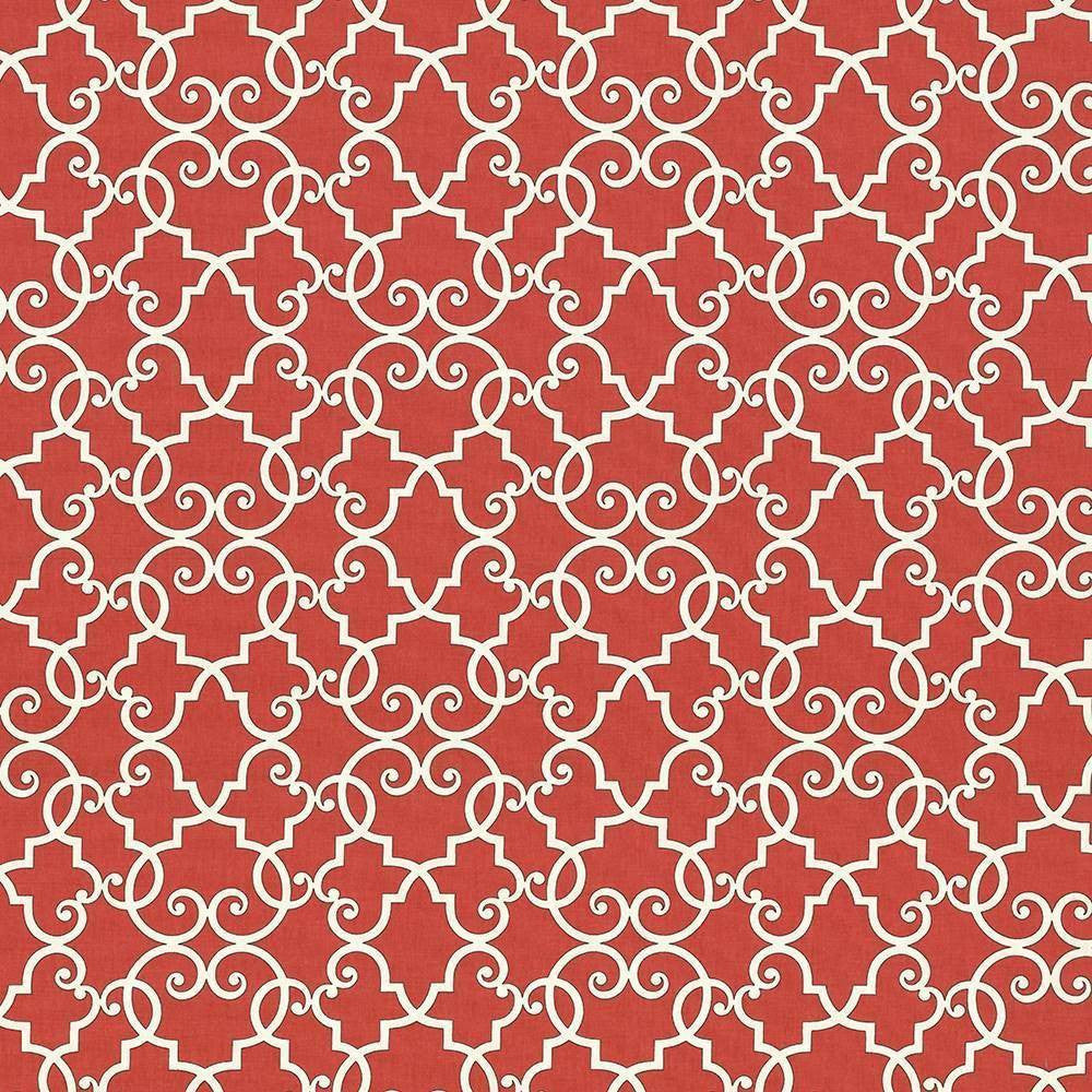 Bouley Tomato by Kasmir Fabric 5071 100% Cotton TURKMENISTAN 15,000 Wyzenbeek Double Rubs H: 13 4/8 inches, V:13 4/8 inches 54 - 55 - Fabric Carolina - Kasmir