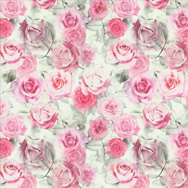 Bouquet Rose by Kasmir Fabric 1452 100% Cotton
 SPAIN 14,000 Martindale Cycles </p><p>Repeat: Horizontal: 24 1/8 inches and Vertical: 25 2/8 inches 48 - Fabric Carolina -