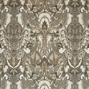 Bowerman Paisley Driftwood by Kasmir Fabric 1407 71% Rayon 29% Polyester CHINA 69,000 Wyzenbeek Double Rubs H: 29 4/8 inches, V: 31 4/8 inches 57 - Fabric Carolina - Kasmir