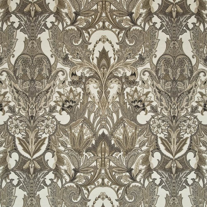 Bowerman Paisley Driftwood by Kasmir Fabric 1407 71% Rayon
29% Polyester
 CHINA </p><p>Repeat: Horizontal: 29 4/8 inches and Vertical: 31 4/8 inches 57 - Fabric Carolina -