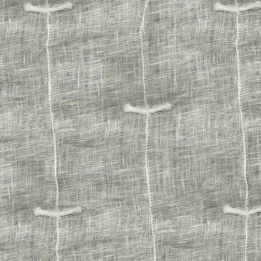 Bowtie Ivory by Kasmir Fabric 1374 100% Linen INDIA Not Tested H: 6 inches, V:6 4/8 inches 54 - Fabric Carolina - Kasmir