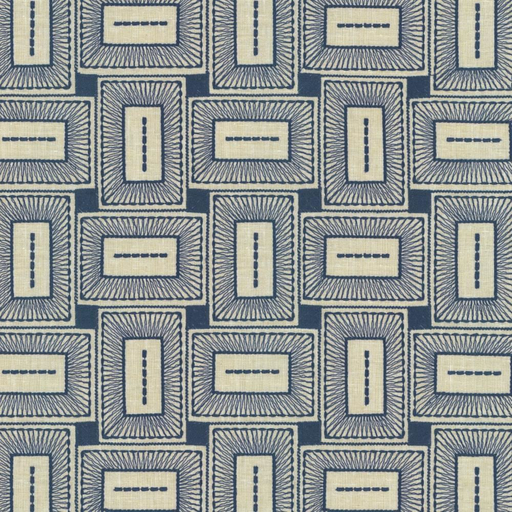 Box Office Navy by Kasmir Fabric 1463 55% Polyester
42% Cotton
3% Linen
 INDIA </p><p>Repeat: Horizontal: 7 2/8 inches and Vertical: 7 6/8 inches 52 - Fabric Carolina -