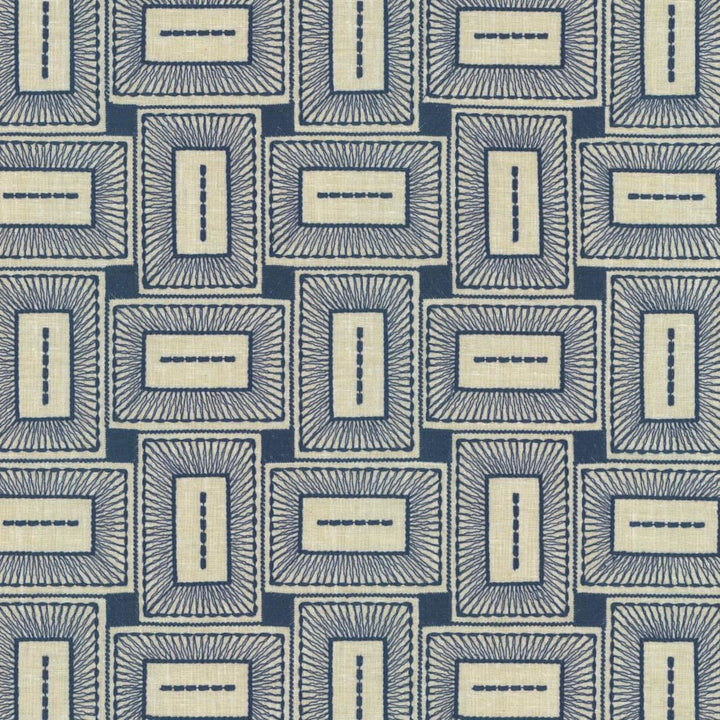 Box Office Navy by Kasmir Fabric 1463 55% Polyester
42% Cotton
3% Linen
 INDIA </p><p>Repeat: Horizontal: 7 2/8 inches and Vertical: 7 6/8 inches 52 - Fabric Carolina -
