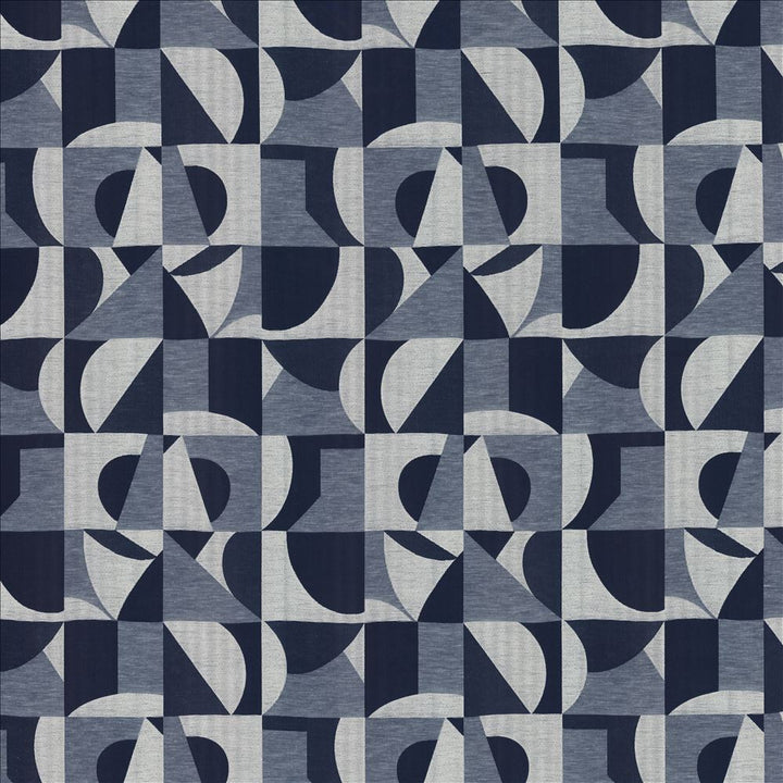 Boyer Navy  by Kasmir Fabric 1474 82% Polyester 18% Cotton  INDIA  </p><p>Repeat: Horizontal: 14 1/8 inches and Vertical: 26 4/8 inches 54  - Fabric Carolina -