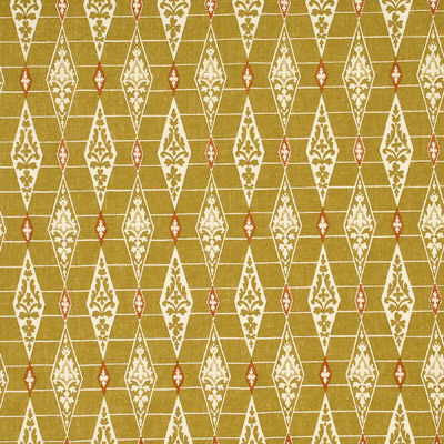 Cranley Lime/Or by G P & J Baker Fabric