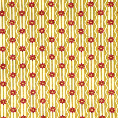 River Flower Lime/Ce by G P & J Baker Fabric