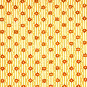 River Flower Yellow/ by G P & J Baker Fabric