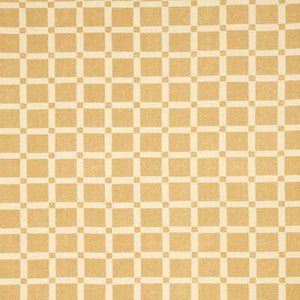 Picnic Check Gold by G P & J Baker Fabric