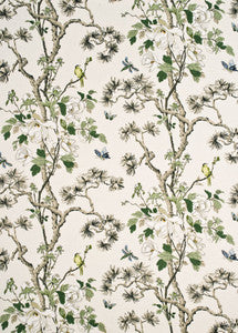 Tree Peony Cream/Ivory/Sand by G P & J Baker Fabric