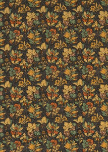 Meadow Fruit Indigo/Multi by G P & J Baker Fabric
