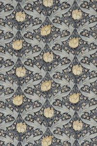 Tulip & Jasmine Indigo/Ivory by G P & J Baker Fabric