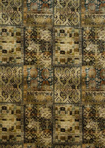Rio Olive/Ebony by G P & J Baker Fabric