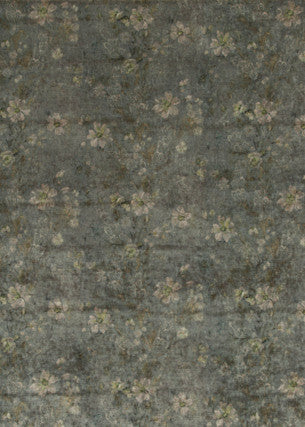 Queen'S Garden Velvet Verdigris by G P & J Baker Fabric