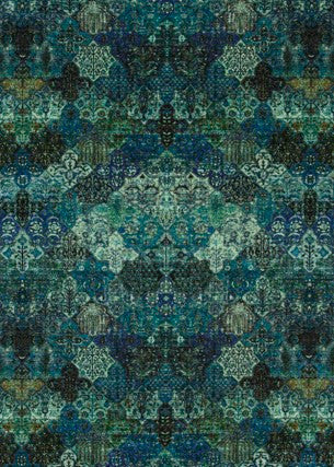 Sampul Peacock by G P & J Baker Fabric