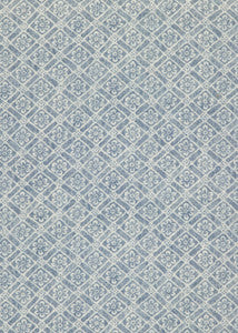 Moreton Trellis Indigo by G P & J Baker Fabric