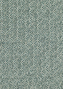 Moreton Trellis Teal by G P & J Baker Fabric