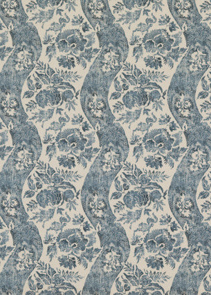 Caldbeck Indigo/Linen by G P & J Baker Fabric