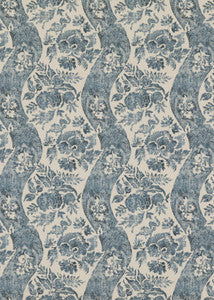 Caldbeck Indigo/Linen by G P & J Baker Fabric