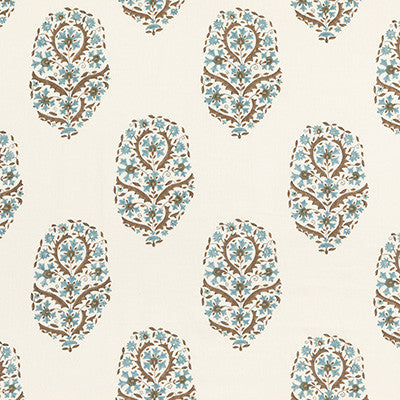 Aydon Teal by G P & J Baker Fabric