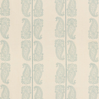 Cromer Paisley Aqua by G P & J Baker Fabric