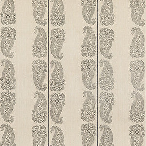 Cromer Paisley Charcoal by G P & J Baker Fabric