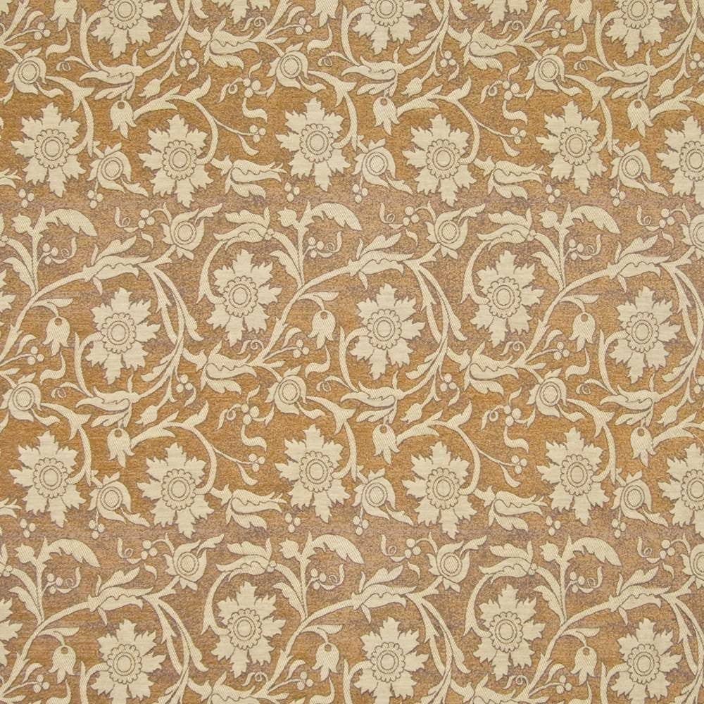 Brandywine Old Gold by Kasmir Fabric 1370 100% Cotton USA 12,000 Wyzenbeek Double Rubs H: 13 4/8 inches, V:16 4/8 inches 54 - Fabric Carolina - Kasmir