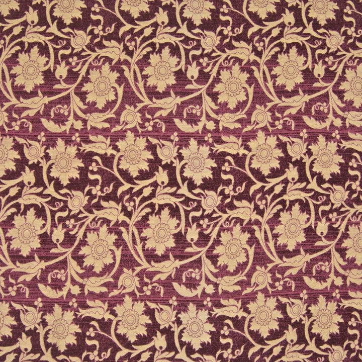 Brandywine Raspberry by Kasmir Fabric 1370 100% Cotton
 USA 12,000 Wyzenbeek Double Rubs Horizontal: 13 4/8 inches and Vertical: 16 4/8 inches 54 - Fabric Carolina -