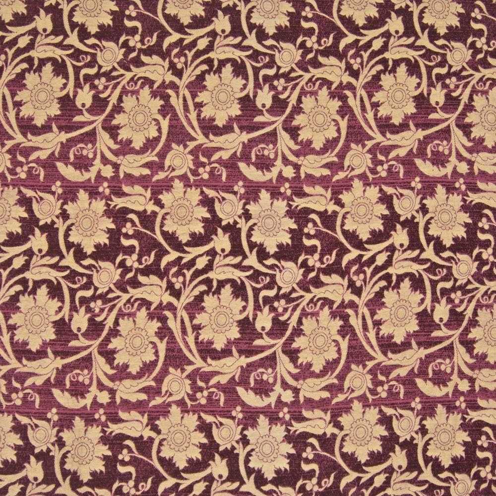 Brandywine Raspberry by Kasmir Fabric 1370 100% Cotton USA 12,000 Wyzenbeek Double Rubs Horizontal: 13 4/8 inches and Vertical: 16 4/8 inches 54 - Fabric Carolina -