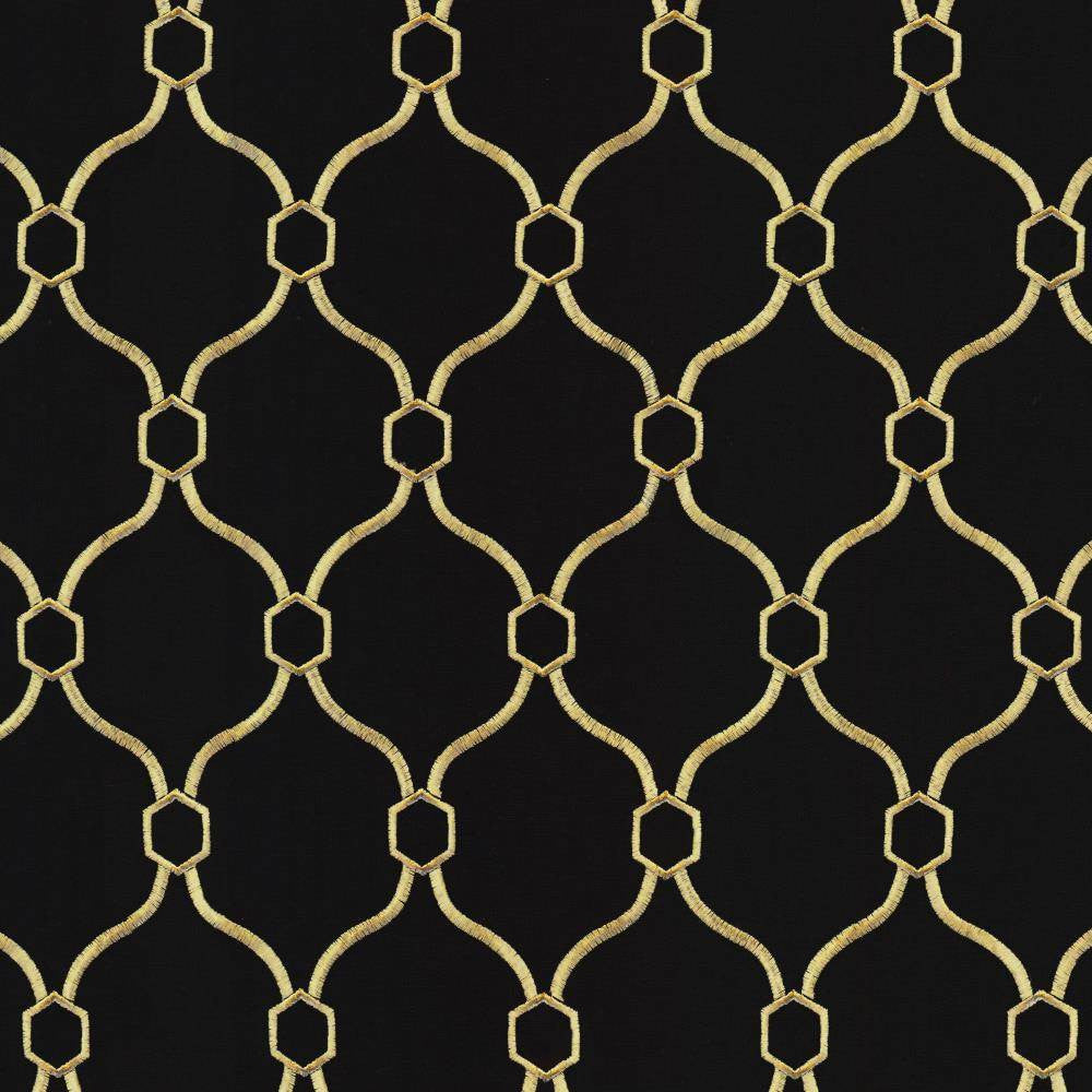 Braxton Ebony by Kasmir Fabric 5112 32% Viscose
30% Polyester
26% Linen
12% Rayon
 CHINA </p><p>Repeat: Horizontal: 3 6/8 inches and Vertical: 5 inches 54 - Fabric Carolina -