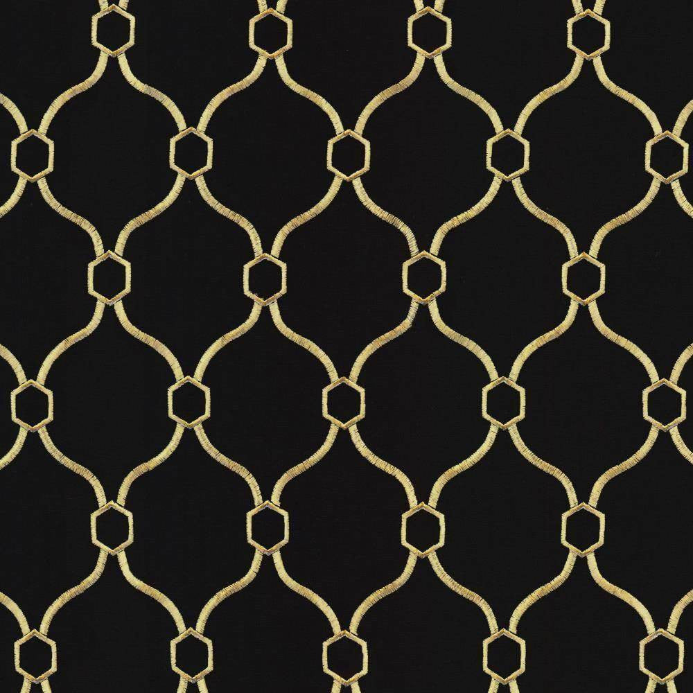 Braxton Ebony by Kasmir Fabric 5112 32% Viscose 30% Polyester 26% Linen 12% Rayon CHINA 60,000 Wyzenbeek Double Rubs H: 3 6/8 inches, V:5 inches 57 - Fabric Carolina - Kasmir