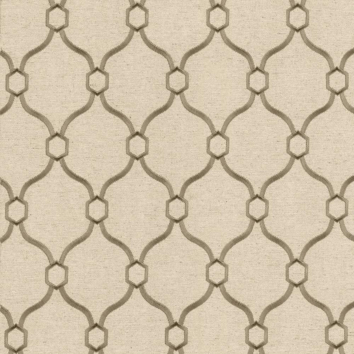 Braxton Silver by Kasmir Fabric 5111 32% Viscose
30% Polyester
26% Linen
12% Rayon
 CHINA </p><p>Repeat: Horizontal: 3 6/8 inches and Vertical: 5 inches 54 - Fabric Carolina -