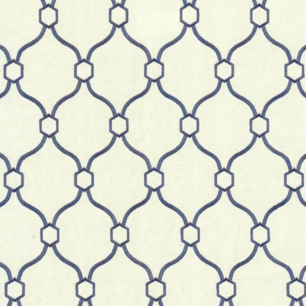 Braxton Wedgewood by Kasmir Fabric 5115 32% Viscose 30% Polyester 26% Linen 12% Rayon CHINA 60,000 Wyzenbeek Double Rubs H: 3 6/8 inches, V:5 inches 57 - Fabric Carolina - Kasmir