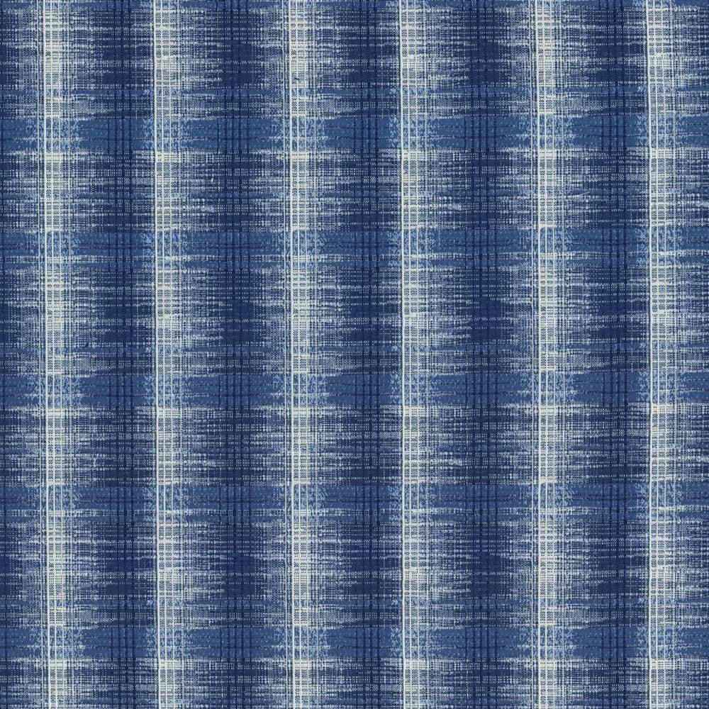 Breezr Stripe Io Marina by Kasmir Fabric 1413 100% Acrylic USA 12,000 Wyzenbeek Double Rubs H: 7 1/8 inches, V:8 1/8 inches 54 - Fabric Carolina - Kasmir