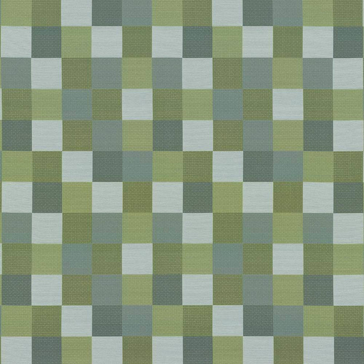 Brewster Check Grotto by Kasmir Fabric 1442 100% Polyester TURKEY Not Tested H: 13 4/8 inches, V:14 7/8 inches 58 - Fabric Carolina - Kasmir