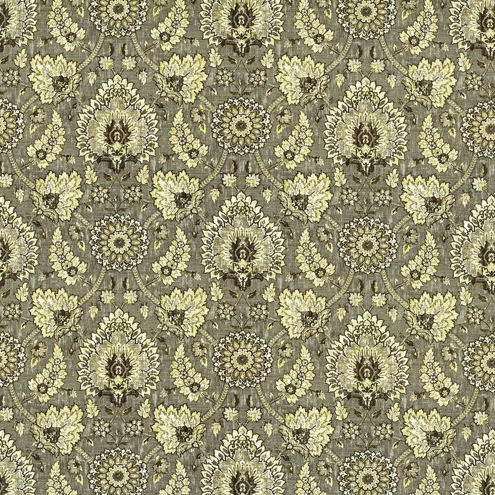 Briar Rose Flax by Kasmir Fabric 5105 55% Linen 45% Cotton CHINA H: 27 inches, V:26 inches 54 - Fabric Carolina - Kasmir