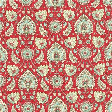 Briar Rose Strawberry by Kasmir Fabric 5106 55% Linen 45% Cotton CHINA 15,000 Wyzenbeek Double Rubs H: 27 inches, V: 26 inches 54 - Fabric Carolina - Kasmir