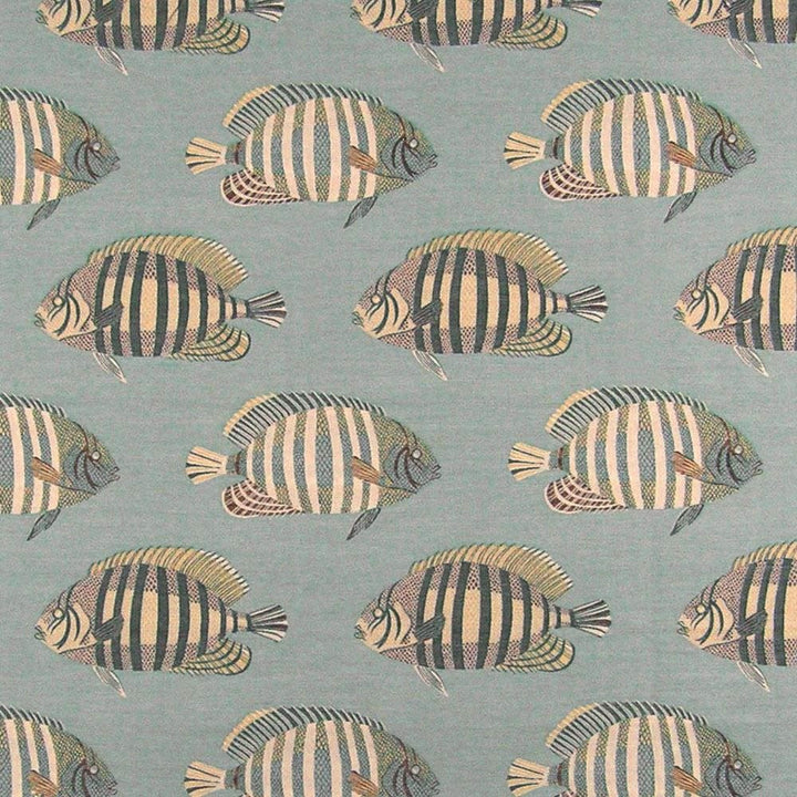 Briarglen Io Spa by Kasmir Fabric 1343 100% Polyester USA 27,000 Wyzenbeek Double Rubs Horizontal: 15 inches and Vertical: 13 4/8 inches 54 - Fabric Carolina -