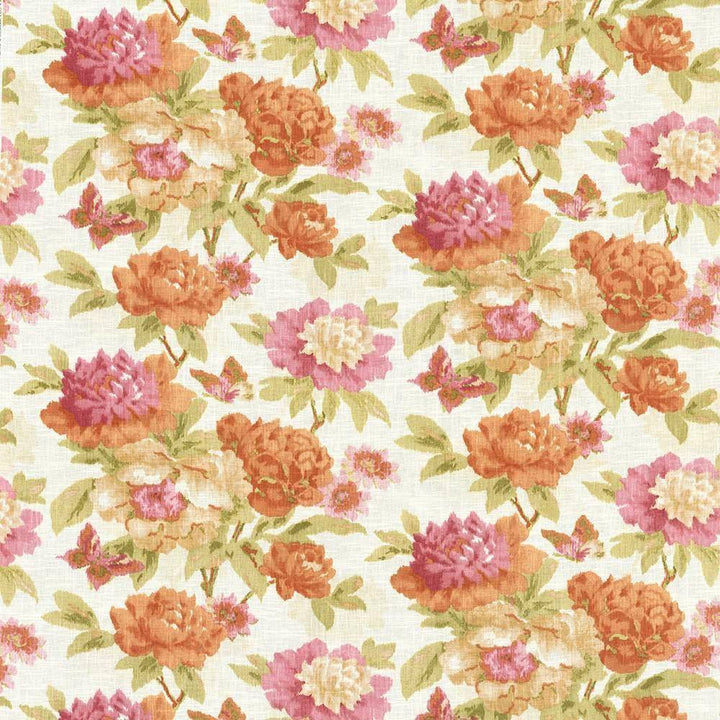 Briarhurst Spring by Kasmir Fabric 5063 55% Linen 45% Cotton CHINA 12,000 Wyzenbeek Double Rubs H: 54 inches, V:27 inches 54 - Fabric Carolina - Kasmir