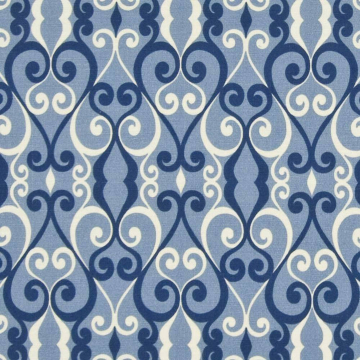 Briarley Atlantic by Kasmir Fabric 1391 100% Cotton PAKISTAN 15,000 Wyzenbeek Double Rubs H: 6 6/8 inches, V:18 inches 54 - 55 - Fabric Carolina - Kasmir