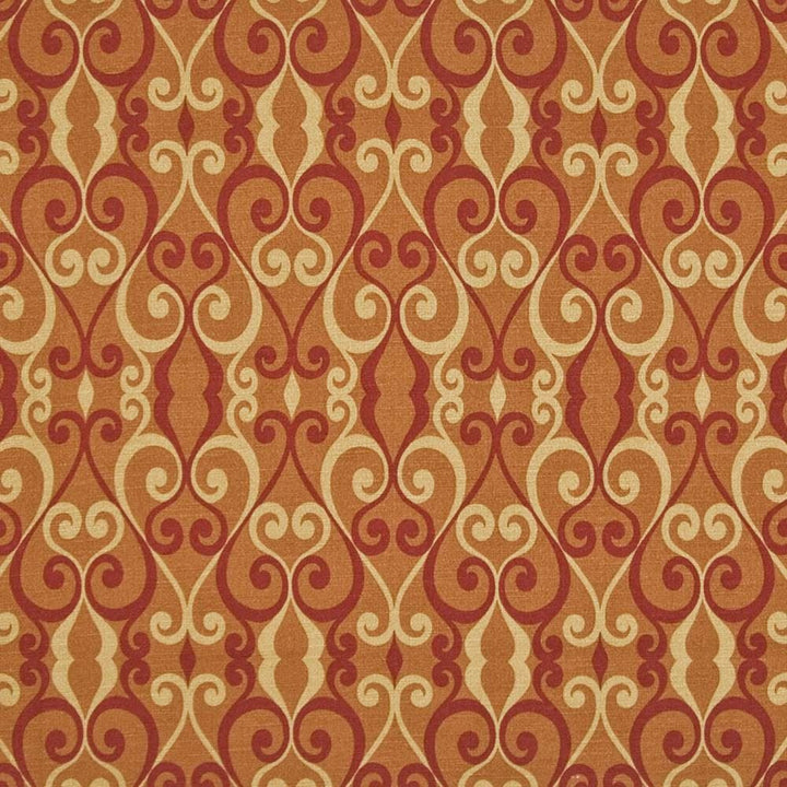 Briarley Persimmon by Kasmir Fabric 1391 100% Cotton PAKISTAN 15,000 Wyzenbeek Double Rubs Horizontal: 6 6/8 inches and Vertical: 18 inches 54 - 55 - Fabric Carolina -