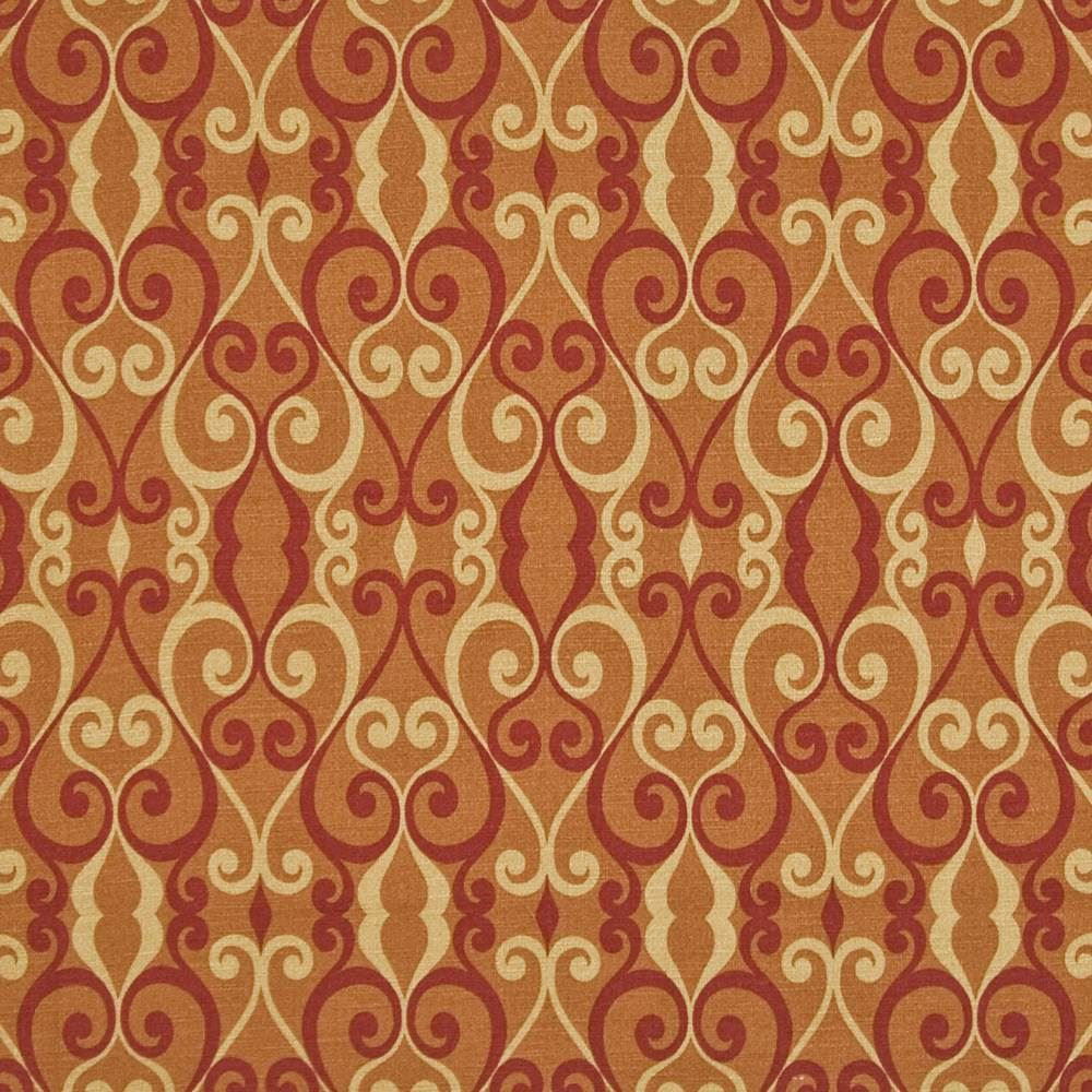 Briarley Persimmon by Kasmir Fabric 1391 100% Cotton
 PAKISTAN </p><p>Repeat: Horizontal: 6 6/8 inches and Vertical: 18 inches 54 - 55 - Fabric Carolina -
