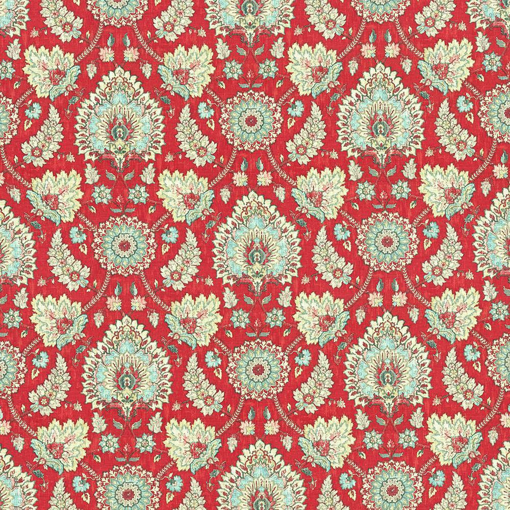 Briar Rose Strawberry by Kasmir Fabric 5106 55% Linen
45% Cotton
 CHINA </p><p>Repeat: Horizontal: 27 inches and Vertical: 26 inches 54 - Fabric Carolina -