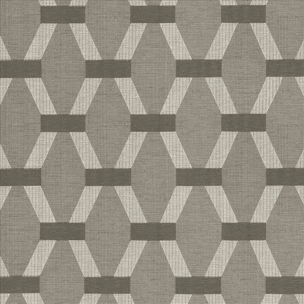 Brice Slate by Kasmir Fabric 5153 55% Polyester 28% Cotton 17% Viscose INDIA 36,000 Wyzenbeek Double Rubs Horizontal: 5 2/8 inches and Vertical: 7 2/8 inches 56 - Fabric Carolina -