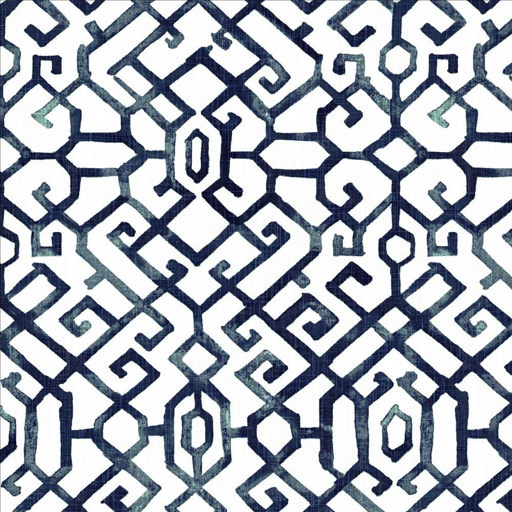 Bridge Gate Regal Blue  by Kasmir Fabric 1474 100% Cotton  PAKISTAN  </p><p>Repeat: Horizontal: 18 inches and Vertical: 24 6/8 inches 54  - Fabric Carolina -