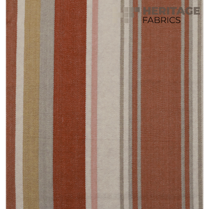 Bridgewater Persimmon By Roth & Tompkins Fabric