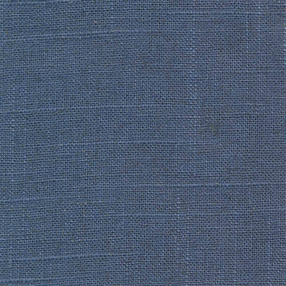Brigadoon Ensign Blue by Kasmir Fabric 1377 55% Linen 45% Rayon CHINA 12,000 Wyzenbeek Double Rubs H: N/A, V:N/A 54 - 55 - Fabric Carolina - Kasmir