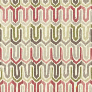 Brittingham Ikat Cherry Limeade by Kasmir Fabric