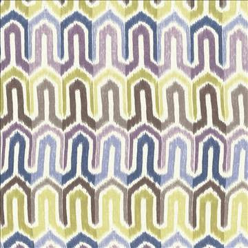Brittingham Ikat Crocus by Kasmir Fabric 1435 100% Linen CHINA 48,000 Wyzenbeek Double Rubs H: 6 6/8 inches, V: 25 2/8 inches 54 - Fabric Carolina - Kasmir