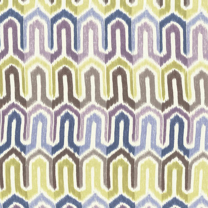 Brittingham Ikat Crocus by Kasmir Fabric 1435 100% Linen
 CHINA </p><p>Repeat: Horizontal: 6 6/8 inches and Vertical: 25 2/8 inches 54 - Fabric Carolina -
