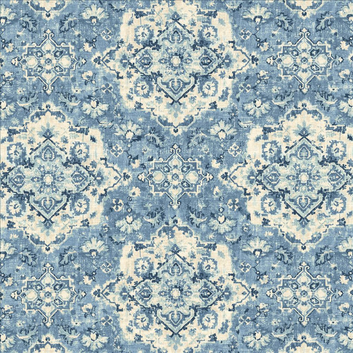 Broken Bow Bluebell by Kasmir Fabric 1472 75% Cotton
25% Linen
 SOUTH KOREA </p><p>Repeat: Horizontal: 27 2/8 inches and Vertical: 26 4/8 inches 56 - Fabric Carolina -